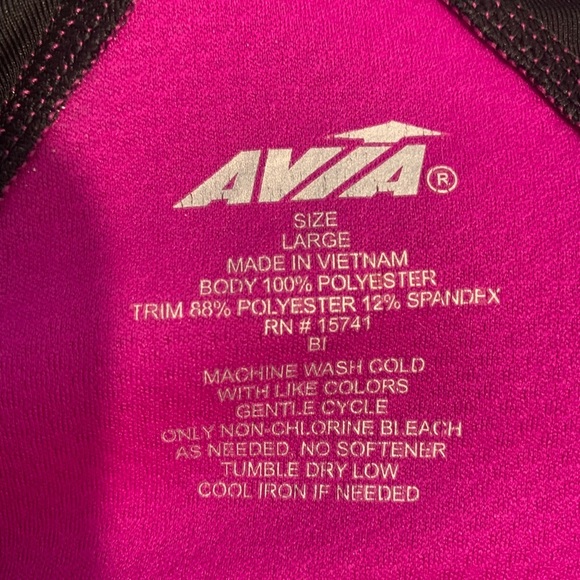 Avia1/4 Zip Pull over - Picture 4 of 4